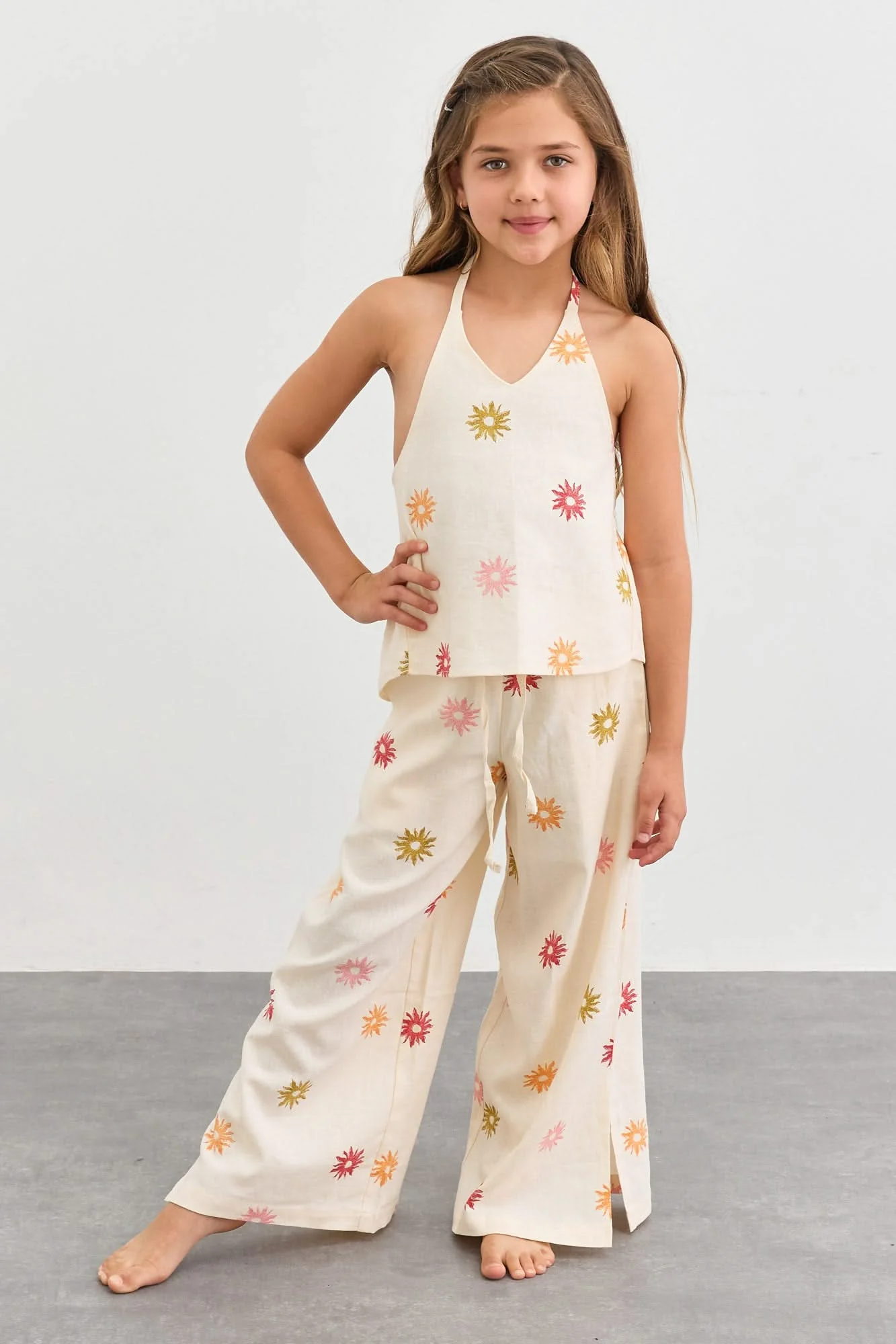 KIDS NEW LINEN SUIT